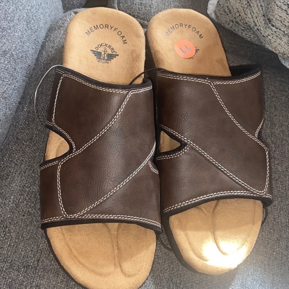 New Dockers Mens Seaton Slide Sandal Comfort Outdoor Slip-On Shoe size 11 p2 - Picture 1 of 7